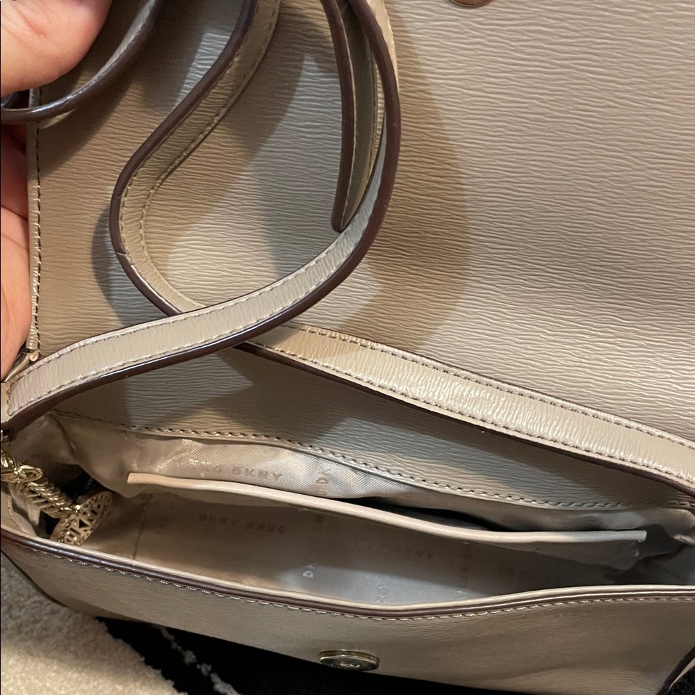 DKNY Beige Crossbody Bag - Picture 2 of 5